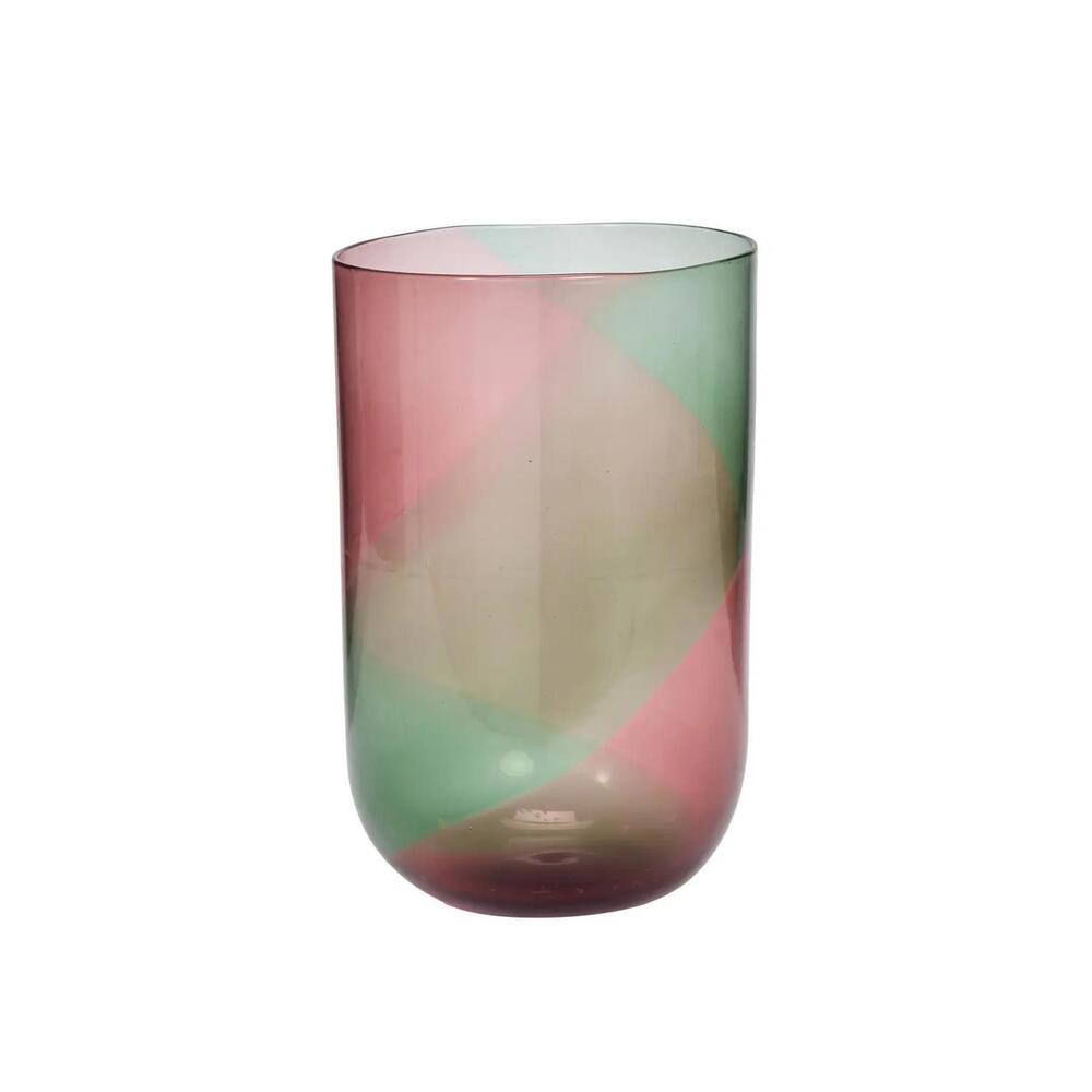 13" Large Venini Vase 'Coreani' Designed by Tapio Wirkkala in 1966 Italy Glass